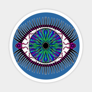 PSYCHEDELIC VISIONARY ART - PSYCHEDELIC SIGHT - PSYCHEDELIC EYE 1 Magnet